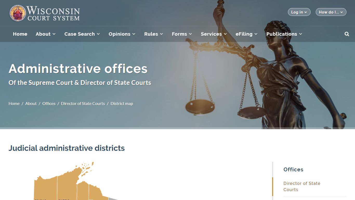 Wisconsin Court System - Office of Director of State Courts - Judicial ...